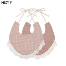 Load image into Gallery viewer, Handmade Luxury Floral Baby Bib Accessories Burp Cloths Newborn Baby Boy Girl Kids Cartoon Bibs 100% Cotton Linen Waterproof Saliva Bib For Kids
