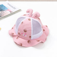 将图片加载到图库查看器，Baby Sun Hat Heart Print Baby Boy/Girl Hat Outdoor Kids Bucket Hat Children Hat Baby Beach Caps Beanie For Girls
