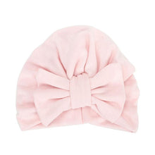 Load image into Gallery viewer, Modern Trend Stylish Baby Hat for Girls Big Bow Turban Baby Cap Accessories In Great Design
