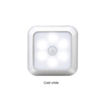 将图片加载到图库查看器，STEVVEX Wireless LED Pair Lamps with Motion sensor night lights lamp bedroom water closet Cabinet Corridor  Stairwell  Entrance battery lights
