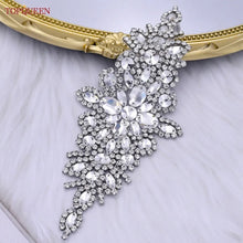 Load image into Gallery viewer, TOPQUEEN S01 Women's Belt Luxurious Bride Bridal Sash Rhinestone Applique Wedding Accessories for Evening Party Prom Gown Dress
