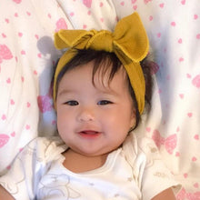 将图片加载到图库查看器，Luxury Modern Designer Baby Headband Girl Knitted Hair Accessories Toddler Knotted Turban Newborn Hair Bows Headwrap
