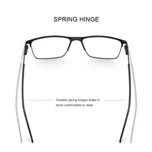 Load image into Gallery viewer, MERRYS DESIGN Men’s Titanium Glasses – Ultralight Square Prescription Frame
