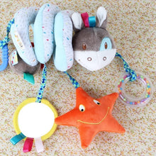 Load image into Gallery viewer, Modern Rattles Mobile Bed Baby Toys Cute Crib Stroller Spiral Newborn Educational Cartoon Animals Rattle Toy For Kids
