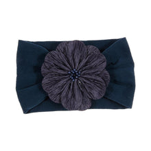 Load image into Gallery viewer, Cute 1PCS Baby Girls Lotus Flower Nylon Headband Knot Elastic Newborn Toddler Headwraps Kids Hair Accessories Gifts
