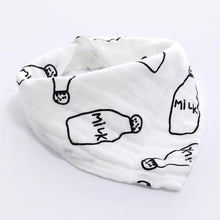Load image into Gallery viewer, Modern 5PCS/Pack Cotton Baby Bibs 4 Lyers Girls Boys Triangle Feeding Burp Cloth  Collar Scarf For Feeding
