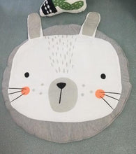 Load image into Gallery viewer, Creative Elephant Design Baby Play Mat  Round Carpet Cotton Animal Play Mat Newborn Infant Crawling Carpet For Baby Kids
