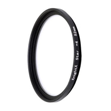 Load image into Gallery viewer, KnightX Universal  cellphone accessories 52MM macro lens  star 4 6 8 line lenses for  phone Camera filter mobile android

