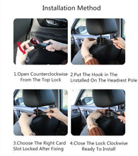 Load image into Gallery viewer, NEW Adjustable Car Headrest Hooks Mobile Stand  Car Phone Holder Fastener Seat Back Hanger Clips For Bag Handbag Houseware For Phones
