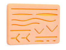 Load image into Gallery viewer, Human Traumatic  Silica Gel Suture Material  Skin Pad Set Medicine Practice Surgical Suture Training Kit Medical Equipment
