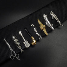 Load image into Gallery viewer, Mens Copper Tie Clip Bar Necktie Pin Clasp Classic Tie Clips Tie Clip For Men Necktie Clips Pin For Mens  Wedding Charm Creative Gifts Clip Quality Mens Luxury Gifts Jewelry Tie Bar Suitable For Holiday Gifts Family Parties And Anniversaries
