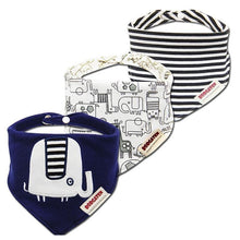 将图片加载到图库查看器，Cartoon Cotton Newborn Baby Boys and Girls Bibs Baby Towel Scarf Children Cravat Infant Kids Scarf
