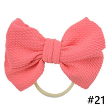 Load image into Gallery viewer, Headband Bow Girl Headbands Nylon Elastic Hair Accessories Photography Props For Baby Girls In Elegant Design
