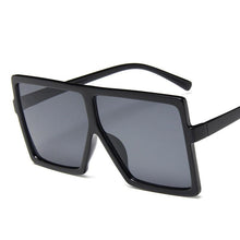 Load image into Gallery viewer, Oversized Modern Luxury Big Frame Square Women Sunglasses New Brand Designer With UV400 Protection Sunglasses oculos masculino
