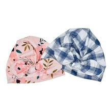 Load image into Gallery viewer, Modern Baby Hats Toddler Kids Hat Soft Turban Knot Girl Hat Spring Autumn Winter For Baby Girls
