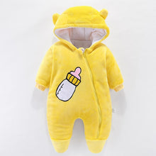 将图片加载到图库查看器，Modern Interesting Designer Winter Baby Costume Overalls For Baby Girls and for Newborn Clothes In Modern Style
