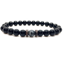 Load image into Gallery viewer, Lava Stone Men Wrist  Bracelet Natural Moonstone Bead Tibetan  Chakra Diffuser Bracelets For Men Jewelry Cool Gifts
