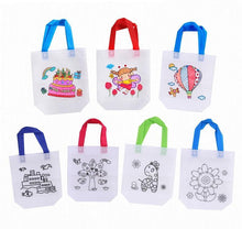 Load image into Gallery viewer, 6Pcs Antistress Children Eco-friendly Graffiti Bag Kinderarten For  Hand Paiting For Kids
