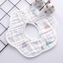将图片加载到图库查看器，Unisex 360 Degree Rotation 8 Layers Gauze For Baby Kids Burp Cloth For Newborn Infant Saliva Towel

