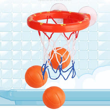 Load image into Gallery viewer, Bathroom Toddler Boy Water Toys Bathtub Shooting Basketball Hoop with 3 Balls Baby Bath Toy Kids for Kids Bath
