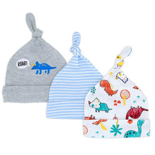 将图片加载到图库查看器，Printed Baby Hats &amp; Caps For Newborn Baby Accessories In Elegant Modern Design Set Of 3PCS For Baby Kids
