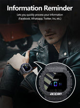 Load image into Gallery viewer, Military Ocean Army Smart Watch For Menand Woman For  Fitness and Sport With Tracker Blood Pressure Message Push Heart Rate Monitor and Clock Smartwatc For Android
