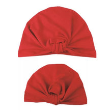 Load image into Gallery viewer, Modern Mom&amp;Baby Turban Mother Baby Hat Headbands Mom Daughter Bow Knot Caps Print Solid Parent-Child Hair Accessories
