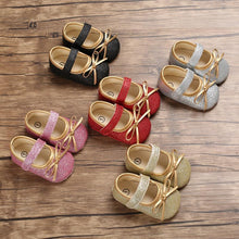 Load image into Gallery viewer, Baby Newborn Infant Princess Shoes Comfortable Sole Baby Infant 0-18M Soft Material Cute Unique Design
