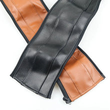 Load image into Gallery viewer, PU Leather Stroller Handle Covers &amp; Bumper Sleeve
