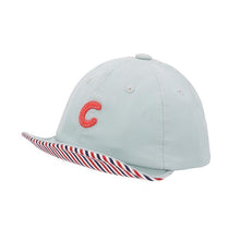 Load image into Gallery viewer, Cartoon Bear Baby Hat Cap Adjustable Baseball Cap Cute Striped Cotton Kids Sun Hat for Baby Boys
