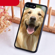 Load image into Gallery viewer, Golden Retriever Dog Cute Puppy Phone Case For Iphone 14 5 6 7 8 Plus X Xr Xs 11 12 13 Pro Max  Ultra Full Protective Liquid Silicone Case Back Cover For Iphone

