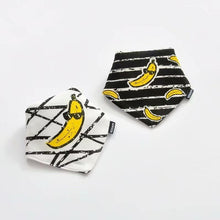 Load image into Gallery viewer, 2 Pcs Baby Bibs Bandana Cotton Double Layers Drool Bib For Boys And Girls Triangle Bibs Infant Towel

