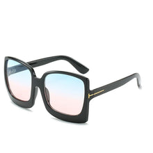 Load image into Gallery viewer, Fashion Oversized Women Square Big Frame Graduent Woman and Lady Sunglasses Brand Designer with  UV400 Protection gafas de sol mujer
