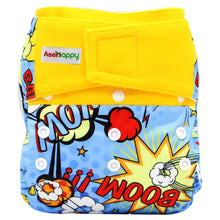 将图片加载到图库查看器，Baby Pocket Cloth Diaper Suede Cloth Inner Washable Reusable Eco-Friendly Nappies Cover Wrap In Modern Elegant Deisgn For Baby
