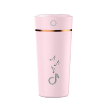 将图片加载到图库查看器，New USB Portable Mini Air Humidifier 200 ML Ultrasonic Essential Oil Diffuser For Home Bedroom Office Car With 7 Color Lights
