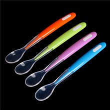 将图片加载到图库查看器，Baby Silicone Spoon Newborn Water Feeding Training Spoon Baby Feeding Soft  Soup Feeding Dishes Tableware Perfect For Childs
