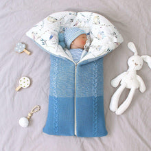 将图片加载到图库查看器，Newborn Infant Baby Knit sleep bag Stroller envelope Blanket Winter Warm Swaddle Wrap Sleeping Bags
