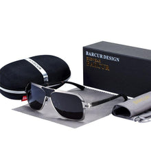将图片加载到图库查看器，Brand Designer Driving Sunglasses for Men Polarized Sunglasses Men in Aviation Retro Design With High Quality  Full Metal Frame  and UV400 Protection
