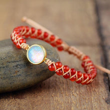 将图片加载到图库查看器，Handmade Luxury Wax  Elegant Bracelet With Stone In Modern Colorful Design For Woman and Ladies
