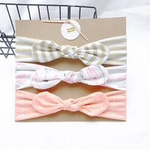 将图片加载到图库查看器，Baby Headbands For Newborn Hair Band Cute Baby Bow Flower Elastic Bow Headwear Kids Gifts Girl Hair Accessories
