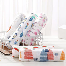 Load image into Gallery viewer, Muslin Cotton Diaper Baby Blankets Newborn Swaddle Blanket Infant Multi Purpose Bath Towel
