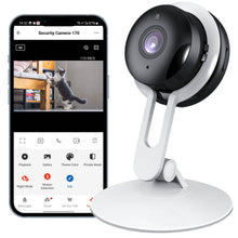 Load image into Gallery viewer, 3MP Wireless Smart AI Home Security Camera – Two-Way Audio, Motion Detection, Night Vision
