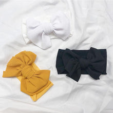 将图片加载到图库查看器，Baby Headbands For Newborn Hair Band Cute Baby Bow Flower Elastic Bow Headwear Kids Gifts Girl Hair Accessories
