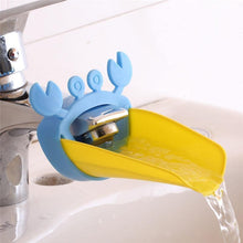 Load image into Gallery viewer, Silicone Baby Bath Toys Kids Faucet Extender children Hand Washing extender Bathroom Sink Rubber Water Reach Faucet Sink
