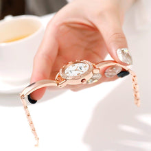将图片加载到图库查看器，Metal Strap Ladies Bracelet Watch Fashion Simple Dial Small And Exquisite Ladies Watches Clock For Female and Girls
