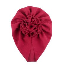 Load image into Gallery viewer, Baby Flower Turban Headwraps Caps Elastic Hair Accessories Bow For Baby Girls
