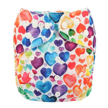 将图片加载到图库查看器，Modrn Printed Baby Pocket Cloth Diaper Nappy Reusable Adjustable Washable Nappies For Baby Boys and Baby Girls In Elegant Style
