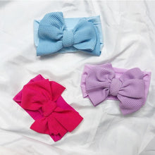 将图片加载到图库查看器，Baby Headbands For Newborn Hair Band Cute Baby Bow Flower Elastic Bow Headwear Kids Gifts Girl Hair Accessories
