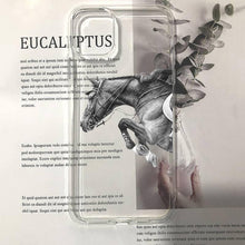 Load image into Gallery viewer, Beauty Horse Phone Case For Iphone 13 11 12 Pro Xs Max 8 7 6 6s Plus X 5s Se 2020 Xr Case Slim Profile Cute Printed Designer Snap On Case

