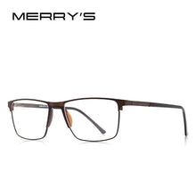 Load image into Gallery viewer, MERRYS DESIGN Men’s Titanium Glasses – Ultralight Square Prescription Frame
